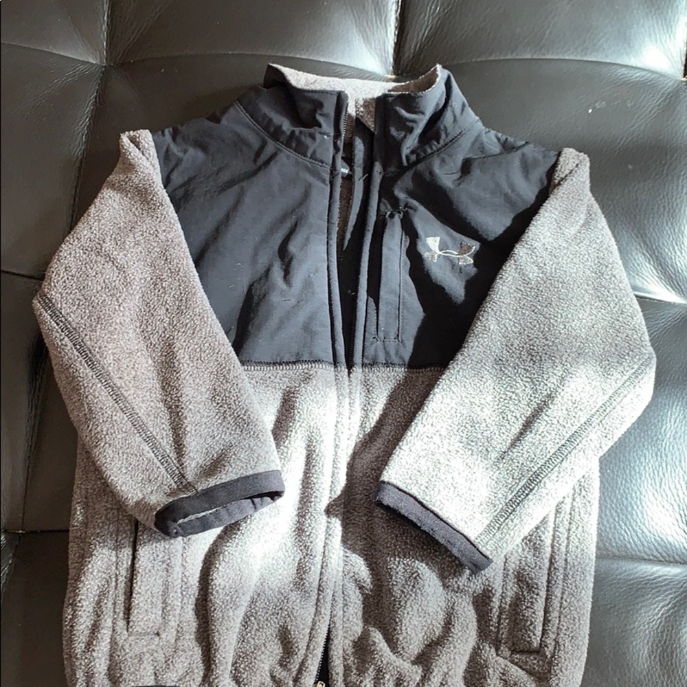 Lightweight UA fleece jacket. 18 month size